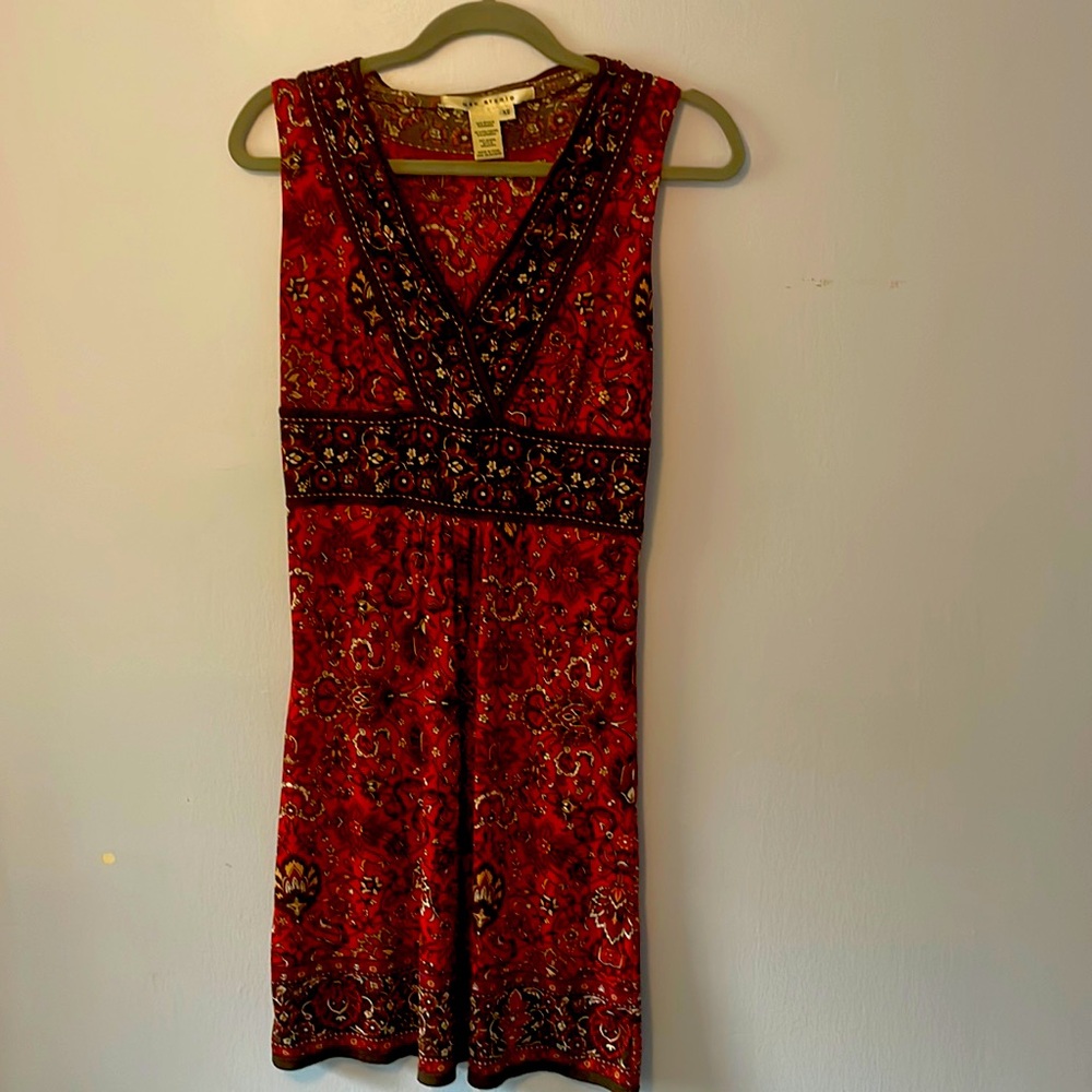 Max Studio. Summer multicolored dress.